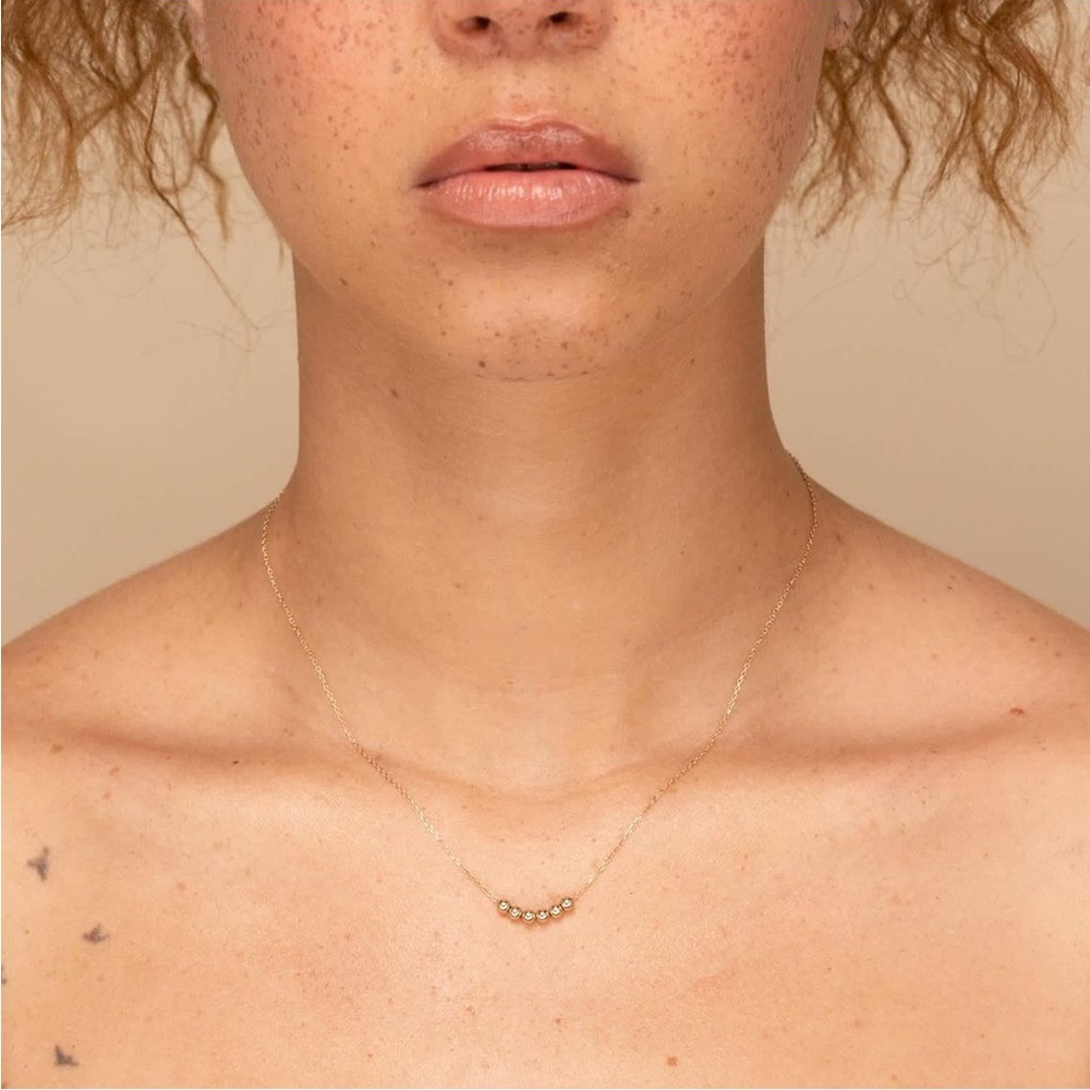 Mejuri Bold Sphere Necklace 14k gold